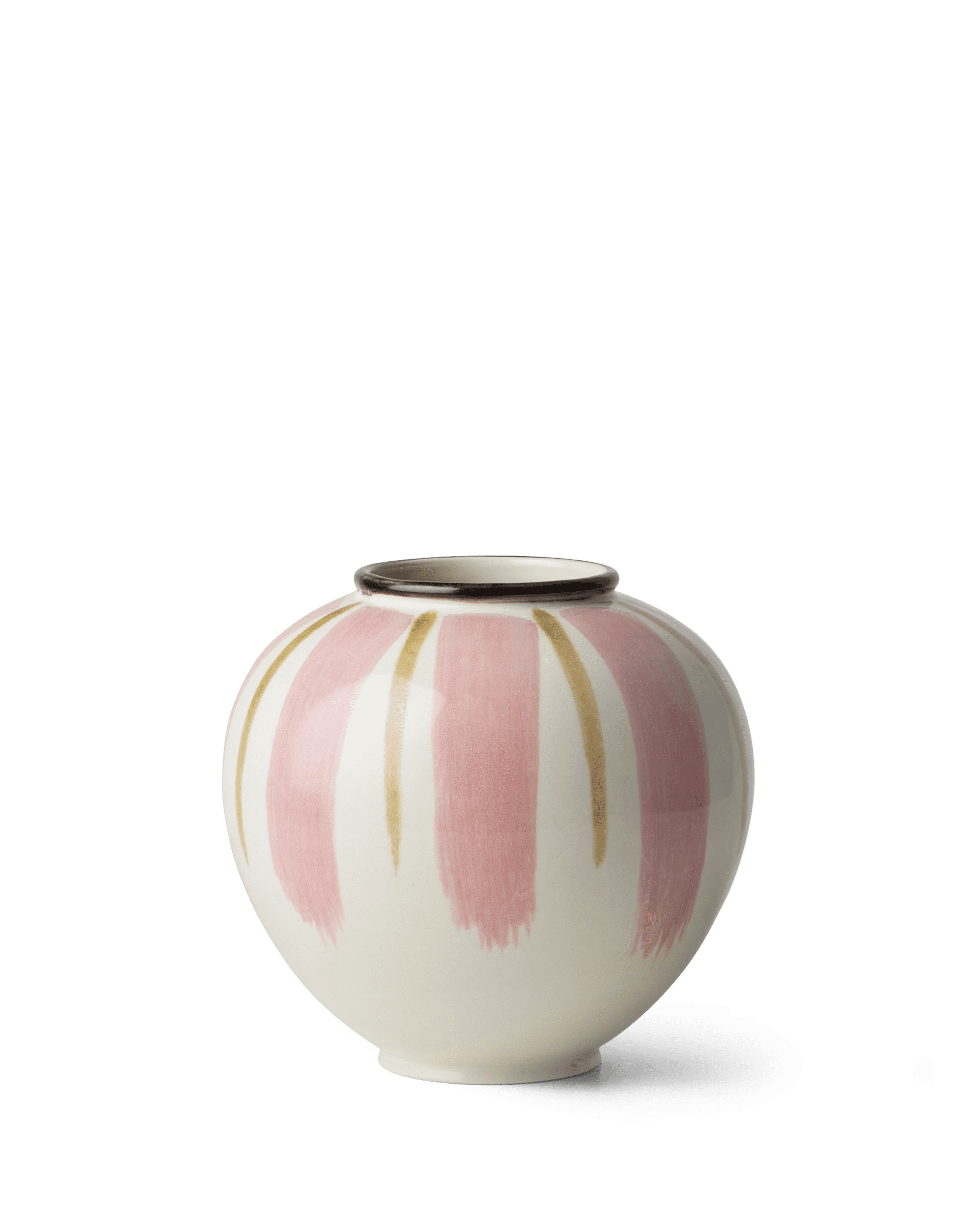 Bauchige Keramikvase