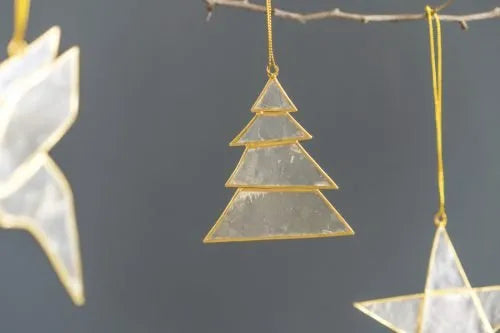 Anhänger aus Capiz Muschel