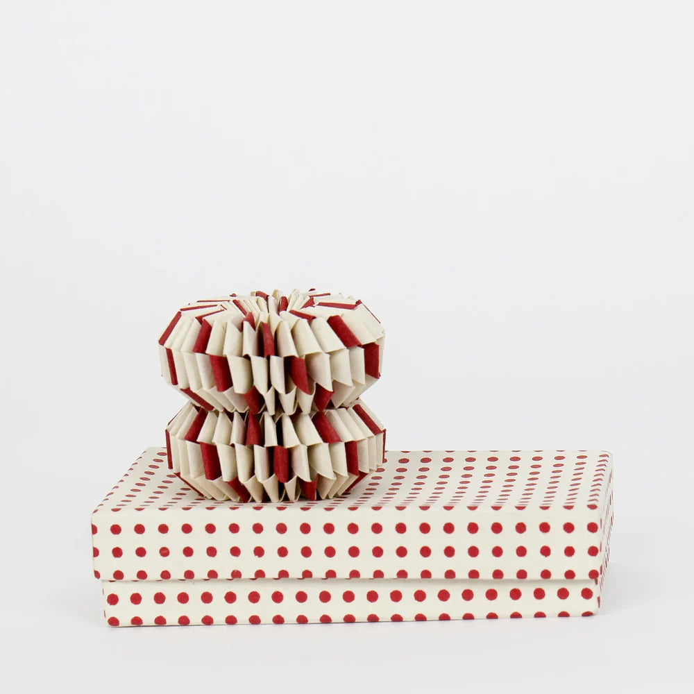 Gefaltete Papieranhänger 2er Set