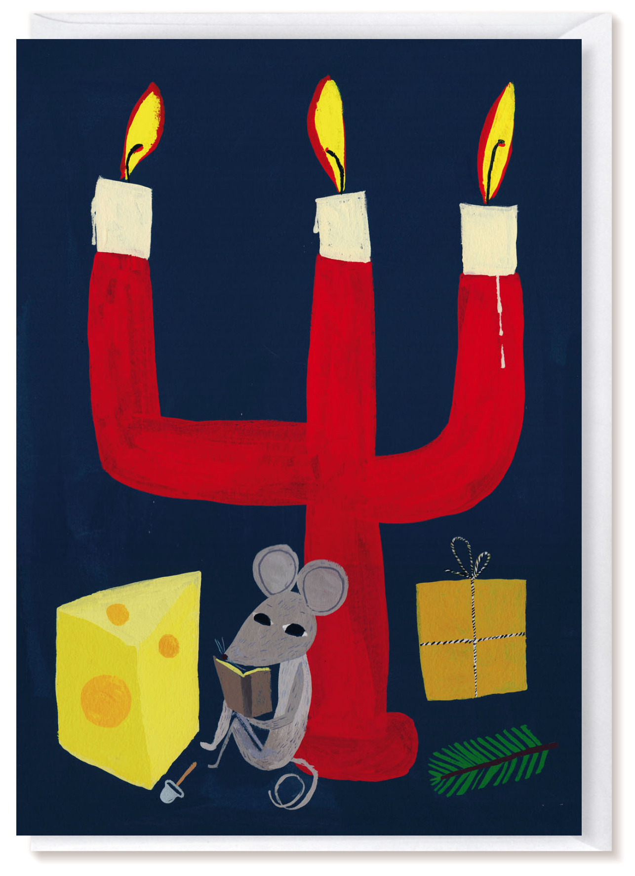 Finnische Weihnachtsklappkarten