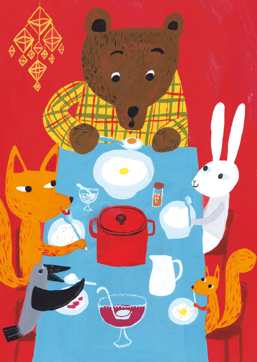 Finnische Weihnachtskarten