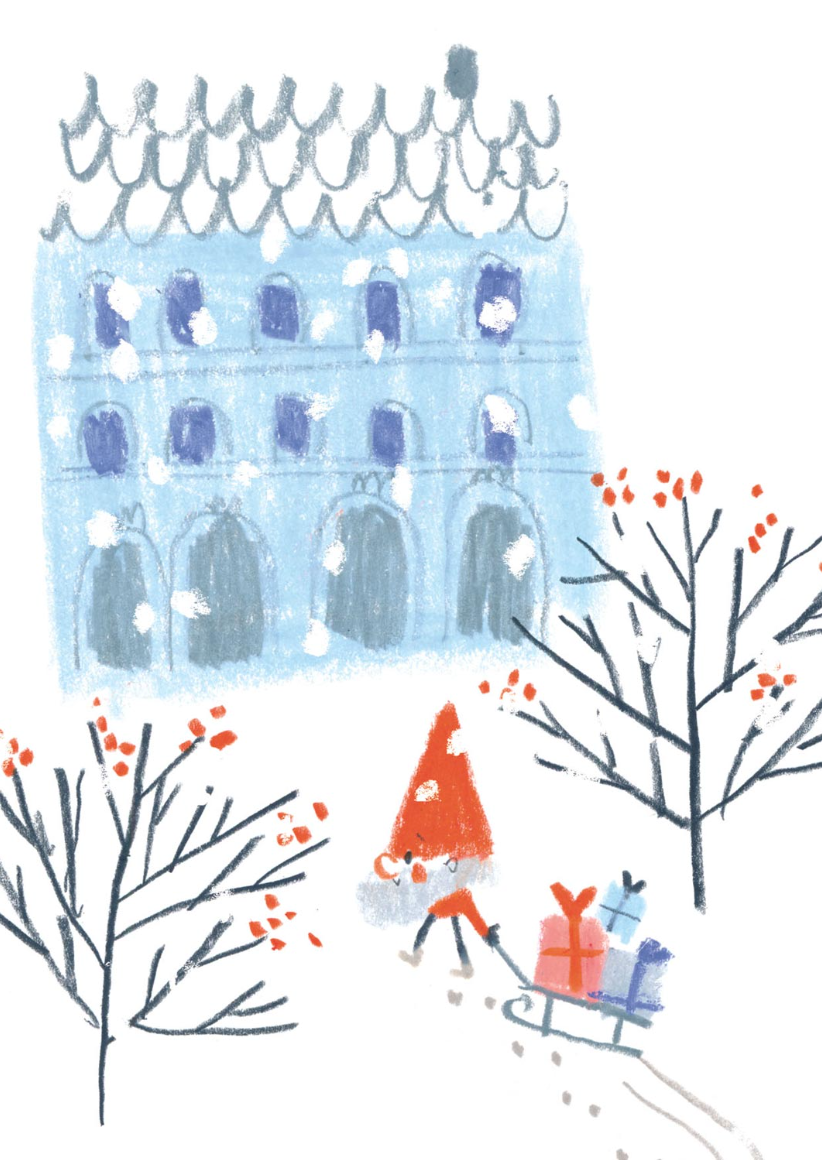 Finnische Weihnachtskarten