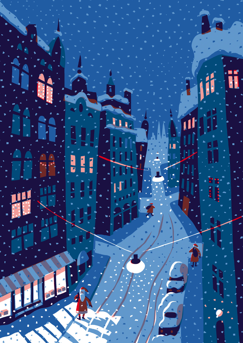 Finnische Weihnachtskarten