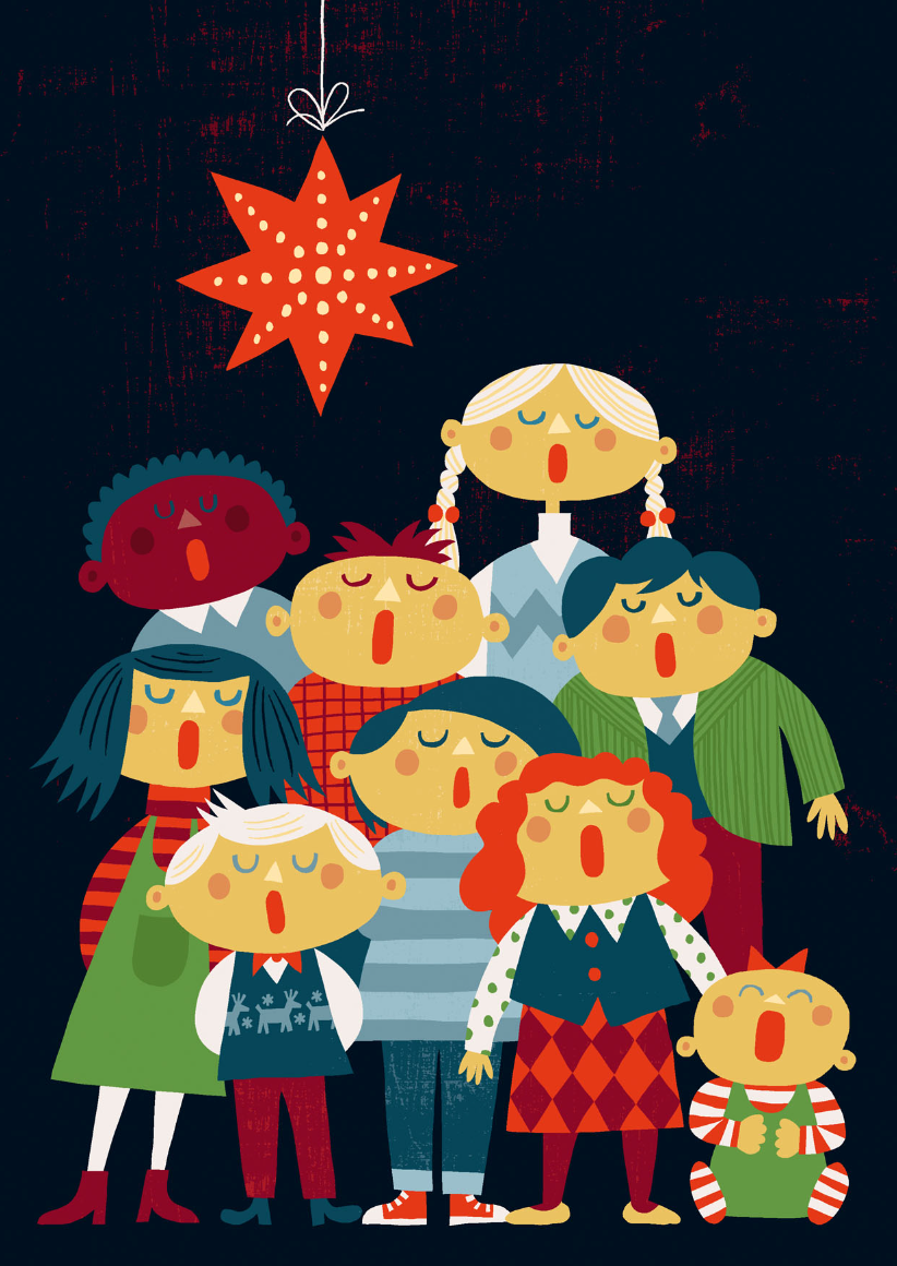 Finnische Weihnachtskarten