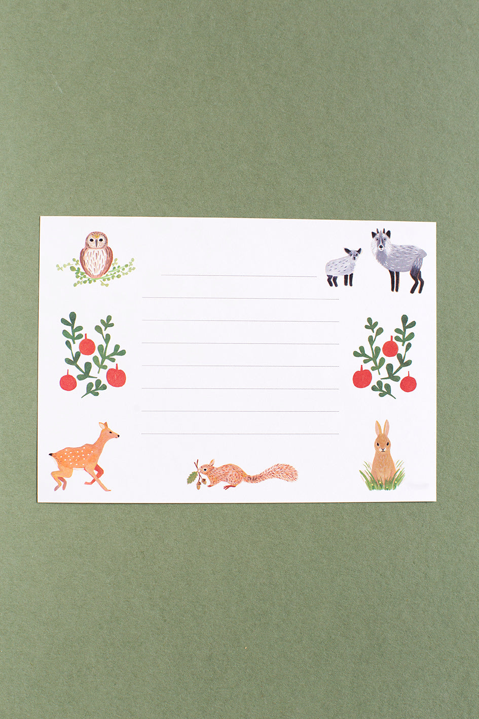 Notizpapier Tiere