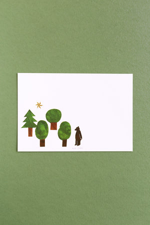 Postkarten Wald