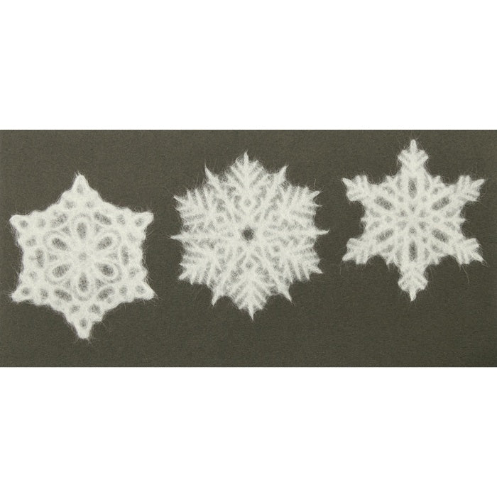 Washipapier Schneeflocken für's Fenster
