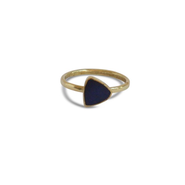 Triangle Stone Ring – ting-shop-berlin