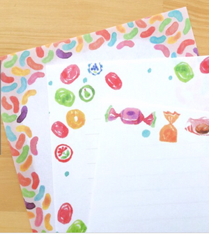 Briefpapier, sweets