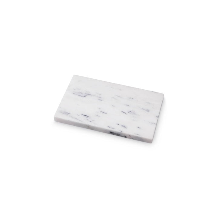 Marmorplatte quadratisch,weiß