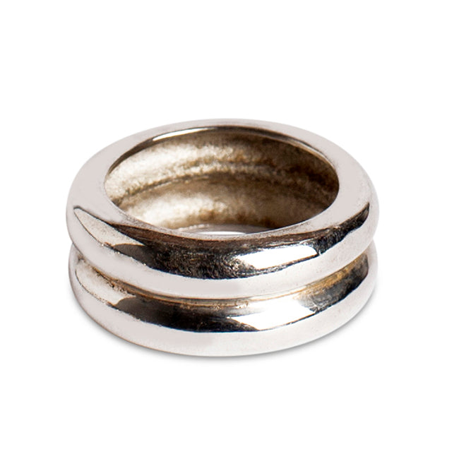 Double tubes Ring