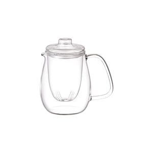 Teekanne mit Glasfilter