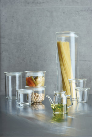 Aufbewahrung aus Glas